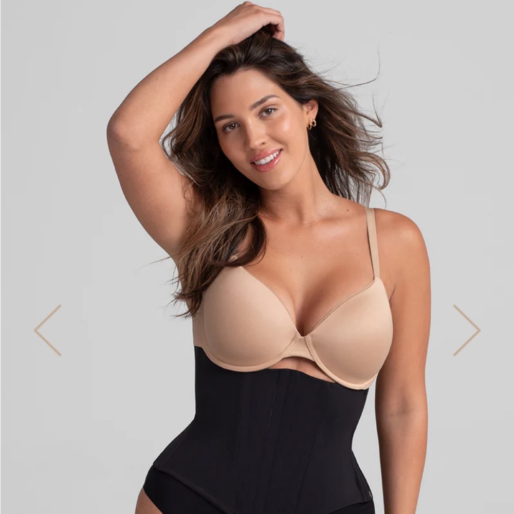 Brand new.  Never worn.  Right out of package.  Honeylove waist cincher.